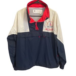 Vintage Columbia Quarter-zip Windbreaker America’s Cup 1992